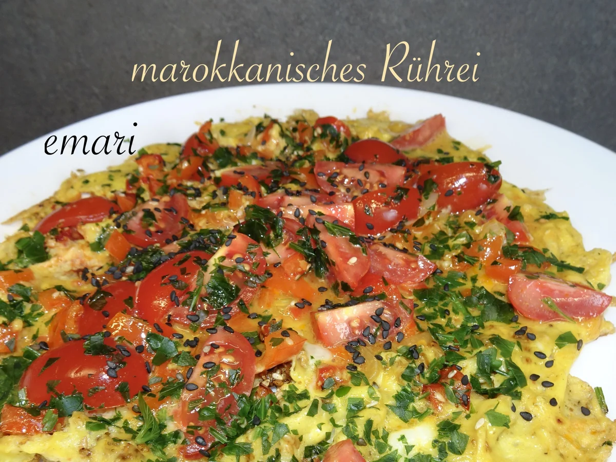 Rezept: Marokkanisches Rührei Bild Nr. 17091 Marokkanisches Rührei - Rezept - Bild Nr. 17091