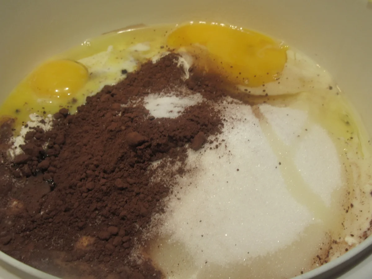 Backen: Schoko-Streusel-Kuchen mit Kirschen - Rezept - Bild Nr. 17083