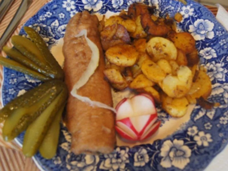 Delikates Bratheringsfilet mit herzhaften Bratkartoffeln - Rezept - Bild Nr. 2