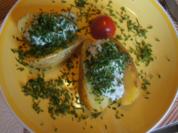 Backofenkartoffeln mit Knoblauch-Kräuter-Quark - Rezept - Bild Nr. 17082