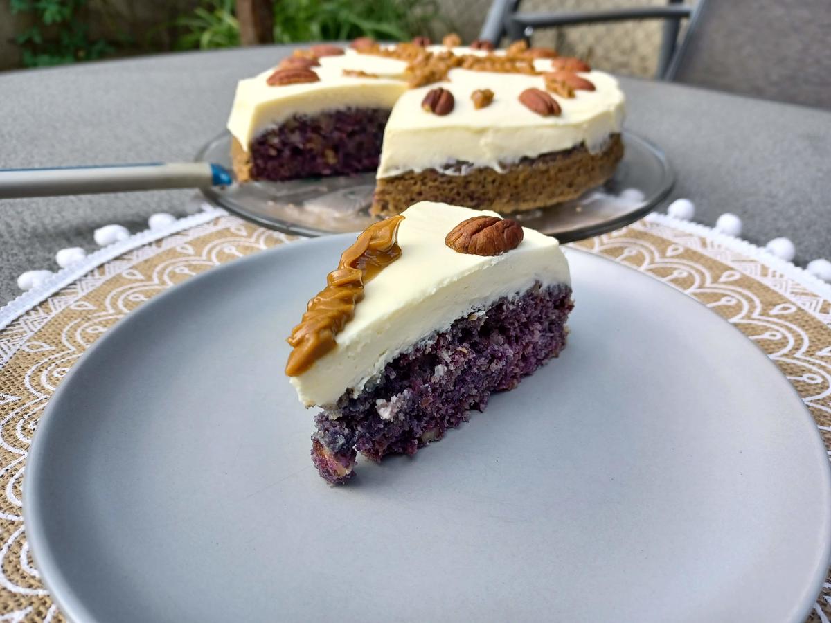 Lila Karotten Kuchen - Rezept - Bild Nr. 17082