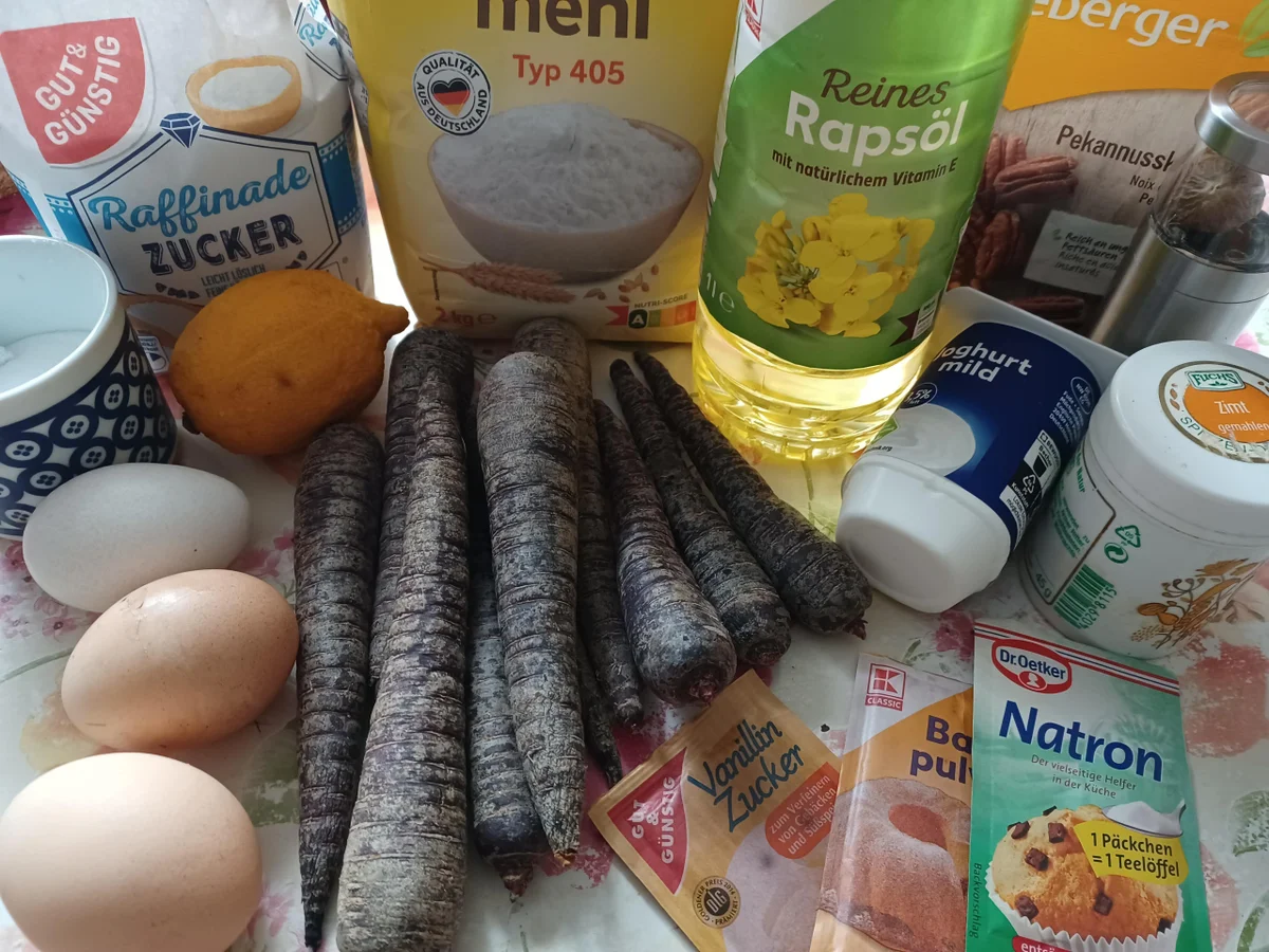 Rezept: Lila Karotten Kuchen Bild Nr. 17086 Lila Karotten Kuchen - Rezept - Bild Nr. 17086