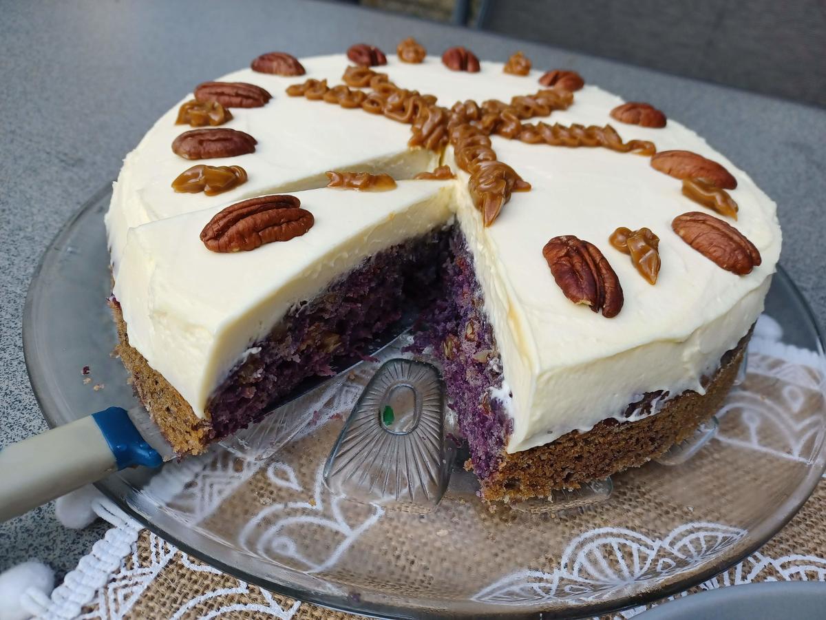 Lila Karotten Kuchen - Rezept - Bild Nr. 17100