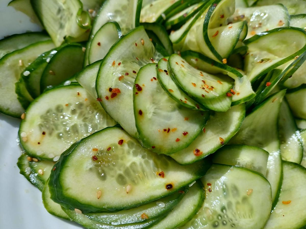 Gurkensalat für den Grillabend - Rezept - Bild Nr. 17091