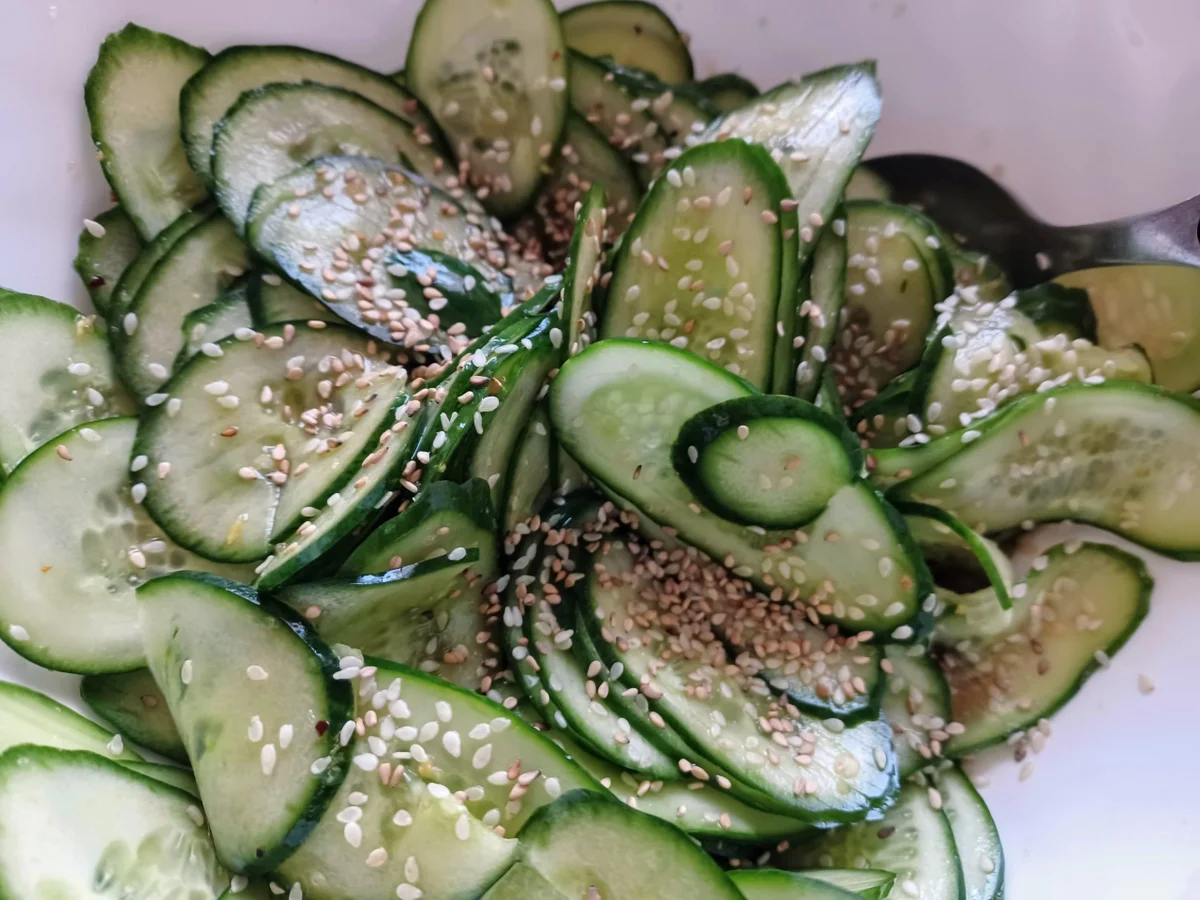 Rezept: Gurkensalat für den Grillabend Bild Nr. 17096 Gurkensalat für den Grillabend - Rezept - Bild Nr. 17096