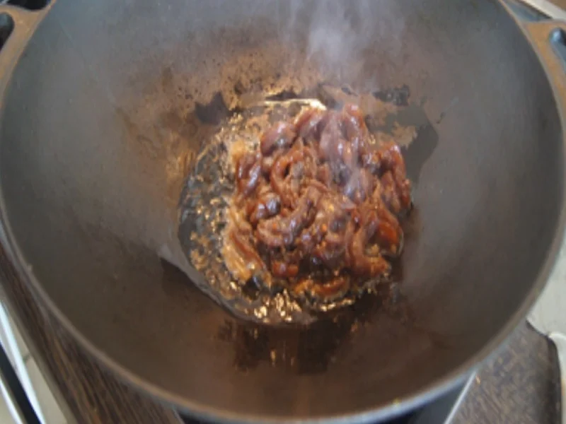 Hähnchenbrustfilet mit Sojabohnensprossen und gelben Basmatireis - Rezept - Bild Nr. 9