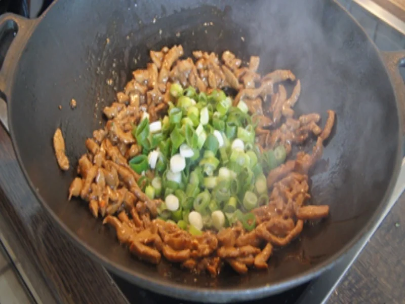 Hähnchenbrustfilet mit Sojabohnensprossen und gelben Basmatireis - Rezept - Bild Nr. 12