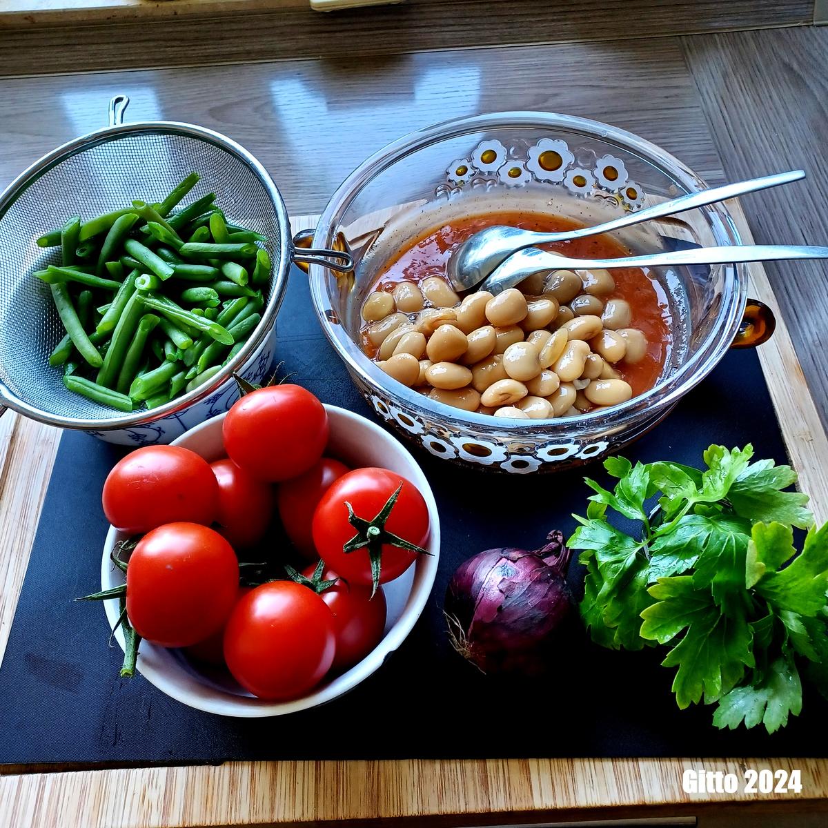 Tomaten-Bohnen-Salat - Rezept - Bild Nr. 17091