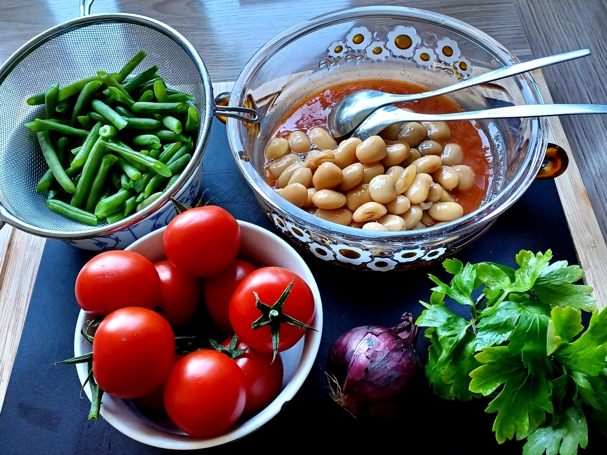 Tomaten-Bohnen-Salat - Rezept - Bild Nr. 17091