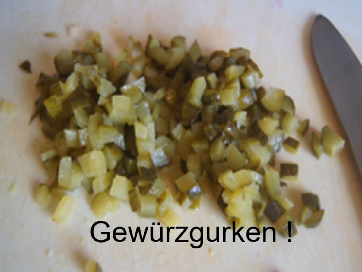 Räucher-Matjesfilets mit Gemüsemix-Salat und Pellkartoffel-Drillingen - Rezept - Bild Nr. 9