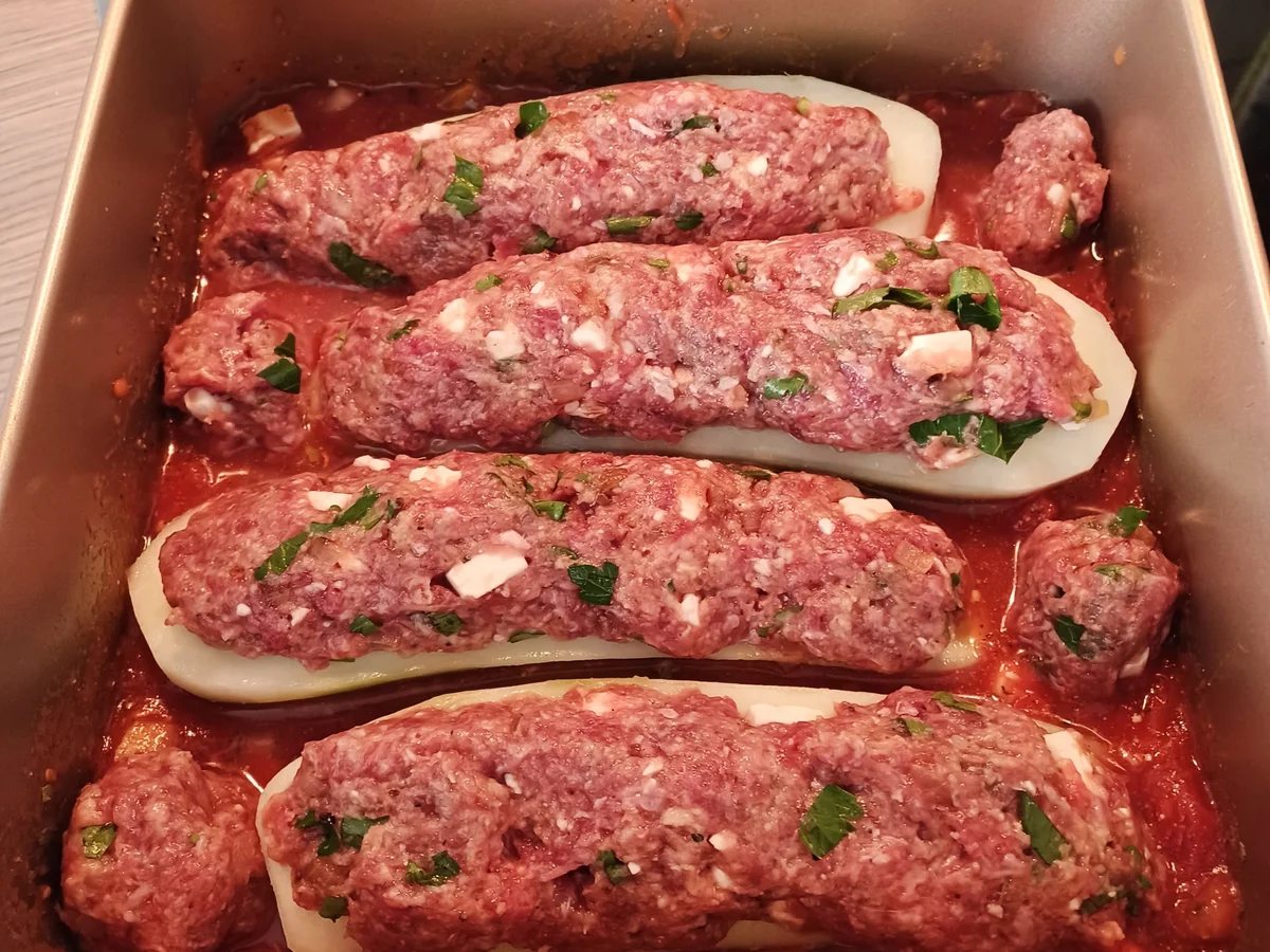 Rezept: Gefüllte Schmorgurken Bild Nr. 17095 Gefüllte Schmorgurken - Rezept - Bild Nr. 17095