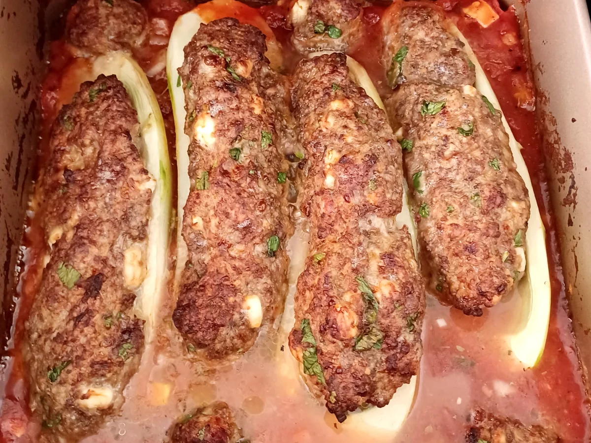 Rezept: Gefüllte Schmorgurken Bild Nr. 17096 Gefüllte Schmorgurken - Rezept - Bild Nr. 17096