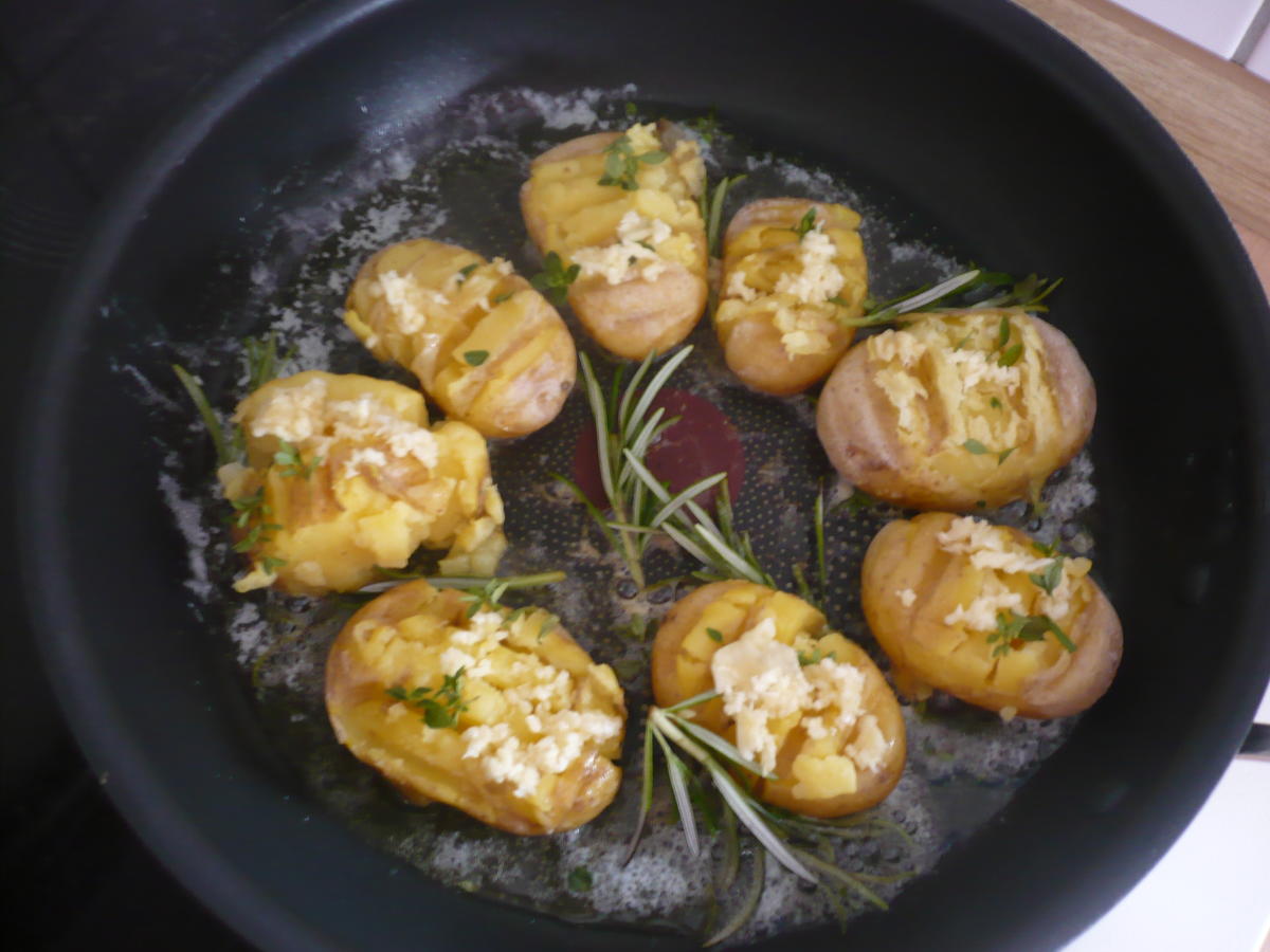 Smashed  Potatoes - Rezept - Bild Nr. 17093