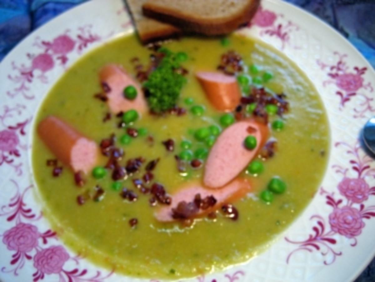 Grüne Erbsensuppe... - Rezept mit Bild - kochbar.de