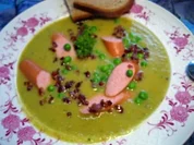 Grüne Erbsensuppe... - Rezept