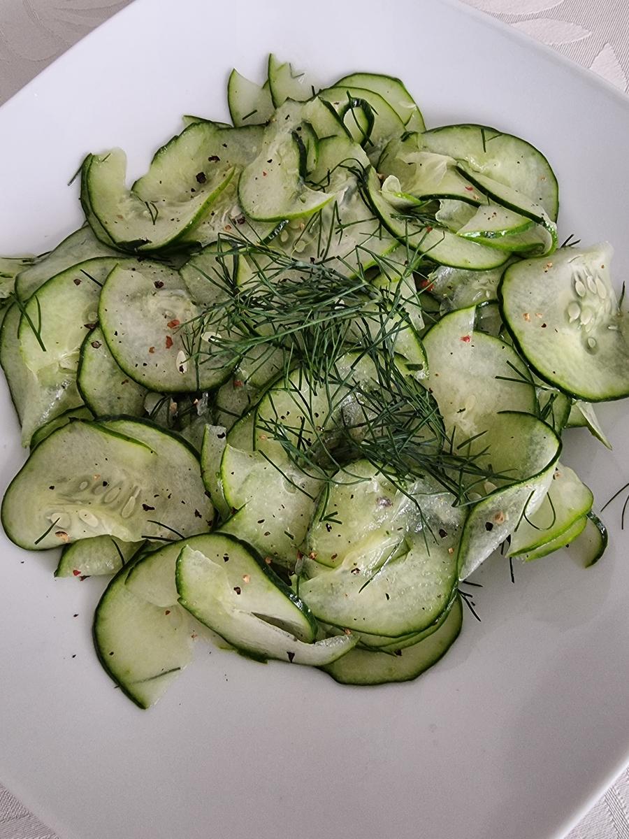 Gurkensalat - Rezept - Bild Nr. 17090