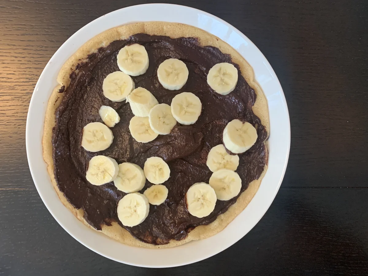 Vegane Crepes mit Schokopudding - Rezept - Bild Nr. 2