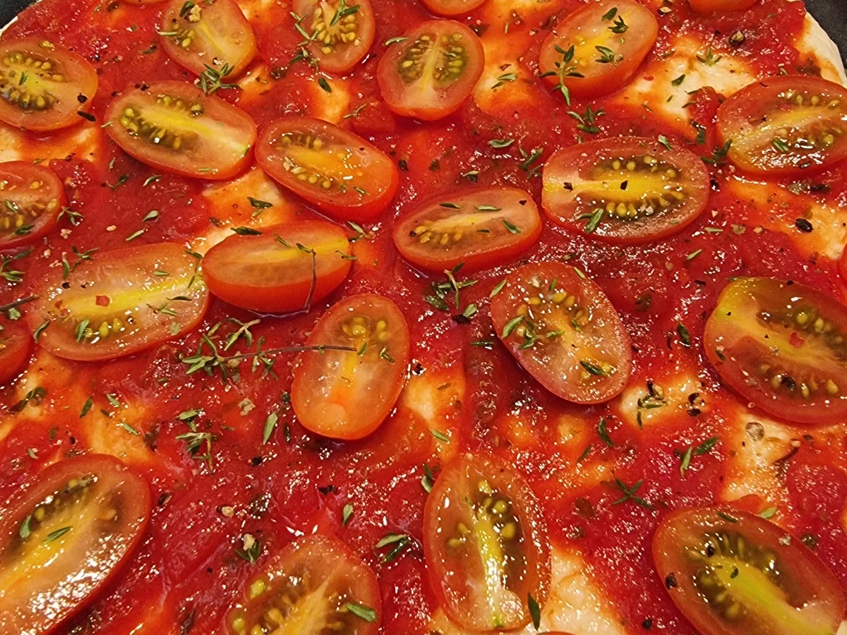 Rezept: Pfannen-Pizza ´´Sole Mio´´ Bild Nr. 17098 Pfannen-Pizza ´´Sole Mio´´ - Rezept - Bild Nr. 17098