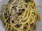 Pasta mit Rucola-Tomaten-Pesto - Rezept - Bild Nr. 17095