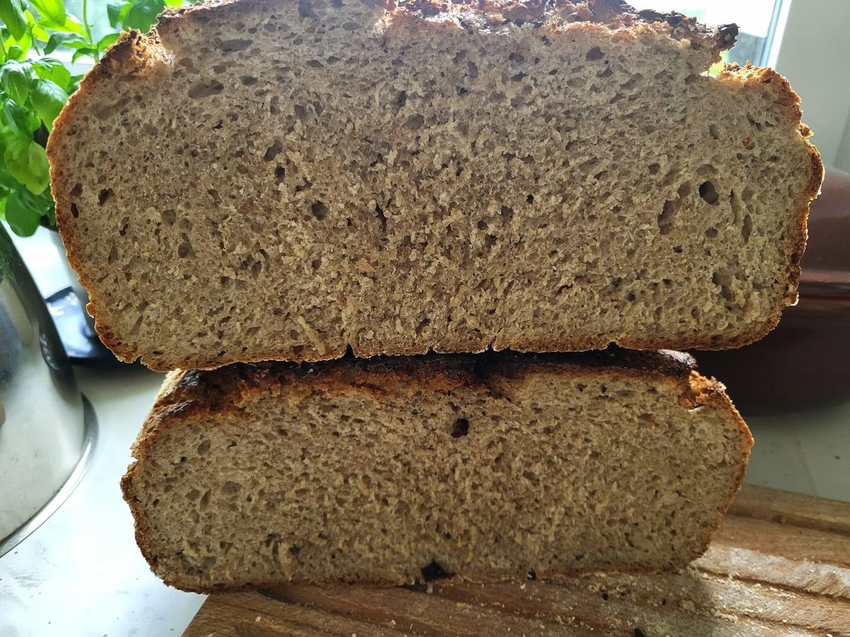 Weizensauerteigbrot mit Grünkernschrot - Rezept - Bild Nr. 2