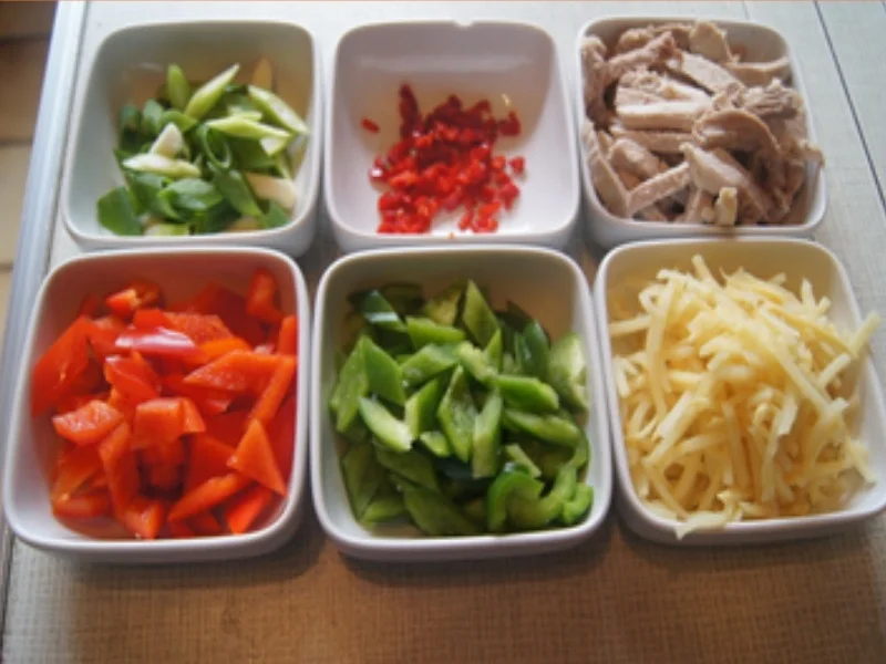 Rezept: Doppeltgegartes Schweinefleisch mit Curry-Reis Bild Nr. 17103 Doppeltgegartes Schweinefleisch mit Curry-Reis - Rezept - Bild Nr. 17103