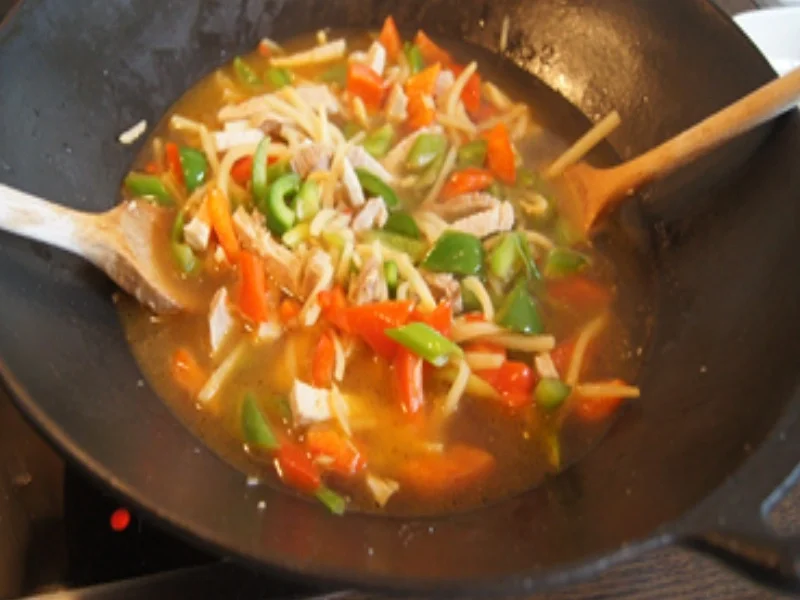 Rezept: Doppeltgegartes Schweinefleisch mit Curry-Reis Bild Nr. 17106 Doppeltgegartes Schweinefleisch mit Curry-Reis - Rezept - Bild Nr. 17106