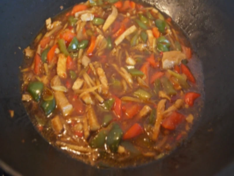 Rezept: Doppeltgegartes Schweinefleisch mit Curry-Reis Bild Nr. 17109 Doppeltgegartes Schweinefleisch mit Curry-Reis - Rezept - Bild Nr. 17109