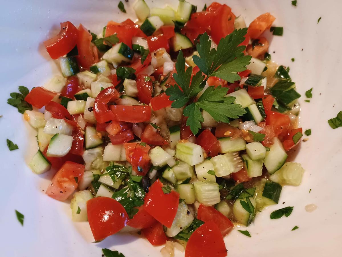 Gurken - Tomaten - Salat - Rezept - Bild Nr. 17096