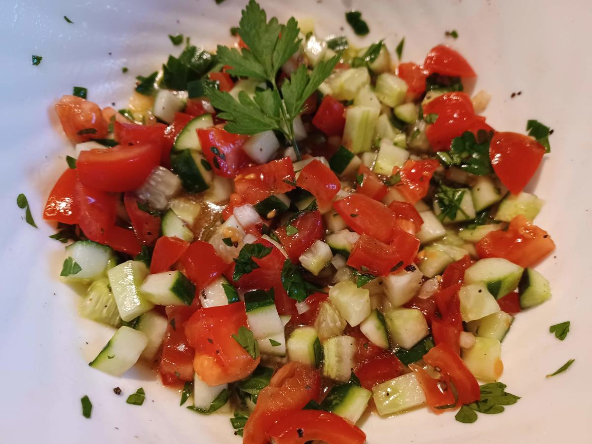 Gurken - Tomaten - Salat - Rezept - Bild Nr. 17102