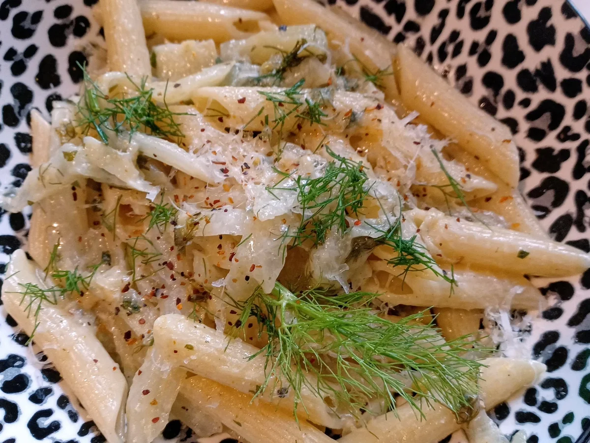 Nudeln mit Fenchelsoße - Rezept - Bild Nr. 17104