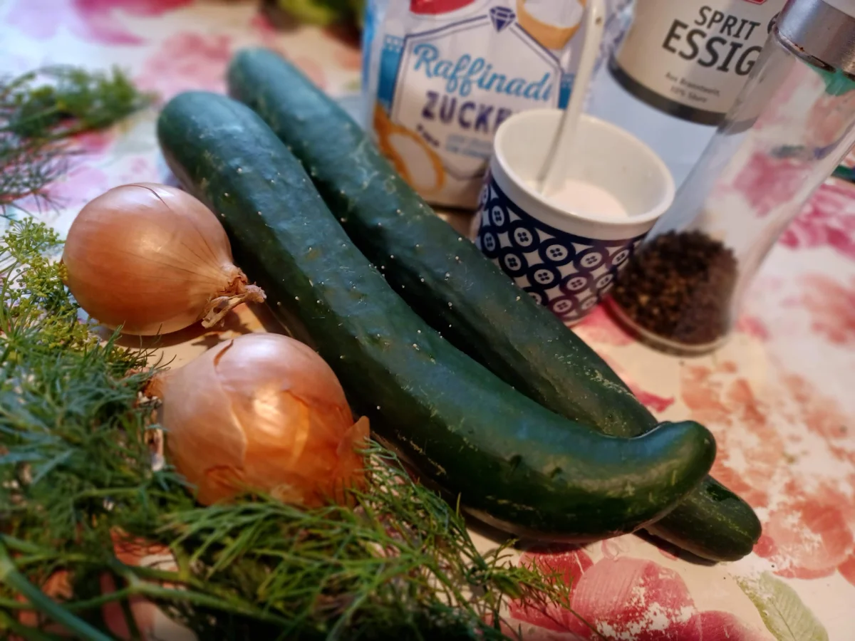 Rezept: Schüttelgurken Bild Nr. 3 Schüttelgurken - Rezept - Bild Nr. 3