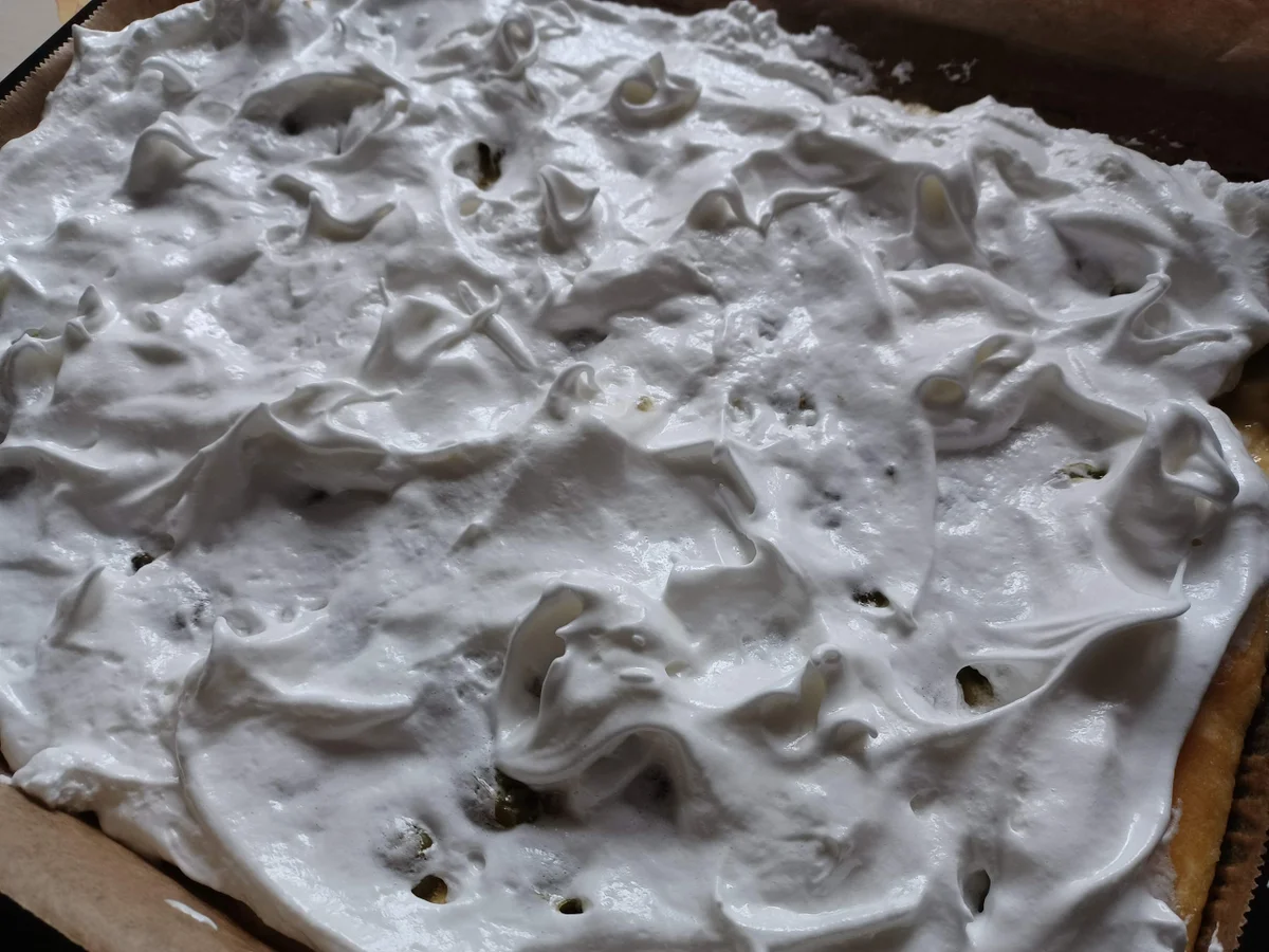 Rezept: Stachelbeer - Baiserkuchen Bild Nr. 17112 Stachelbeer - Baiserkuchen - Rezept - Bild Nr. 17112