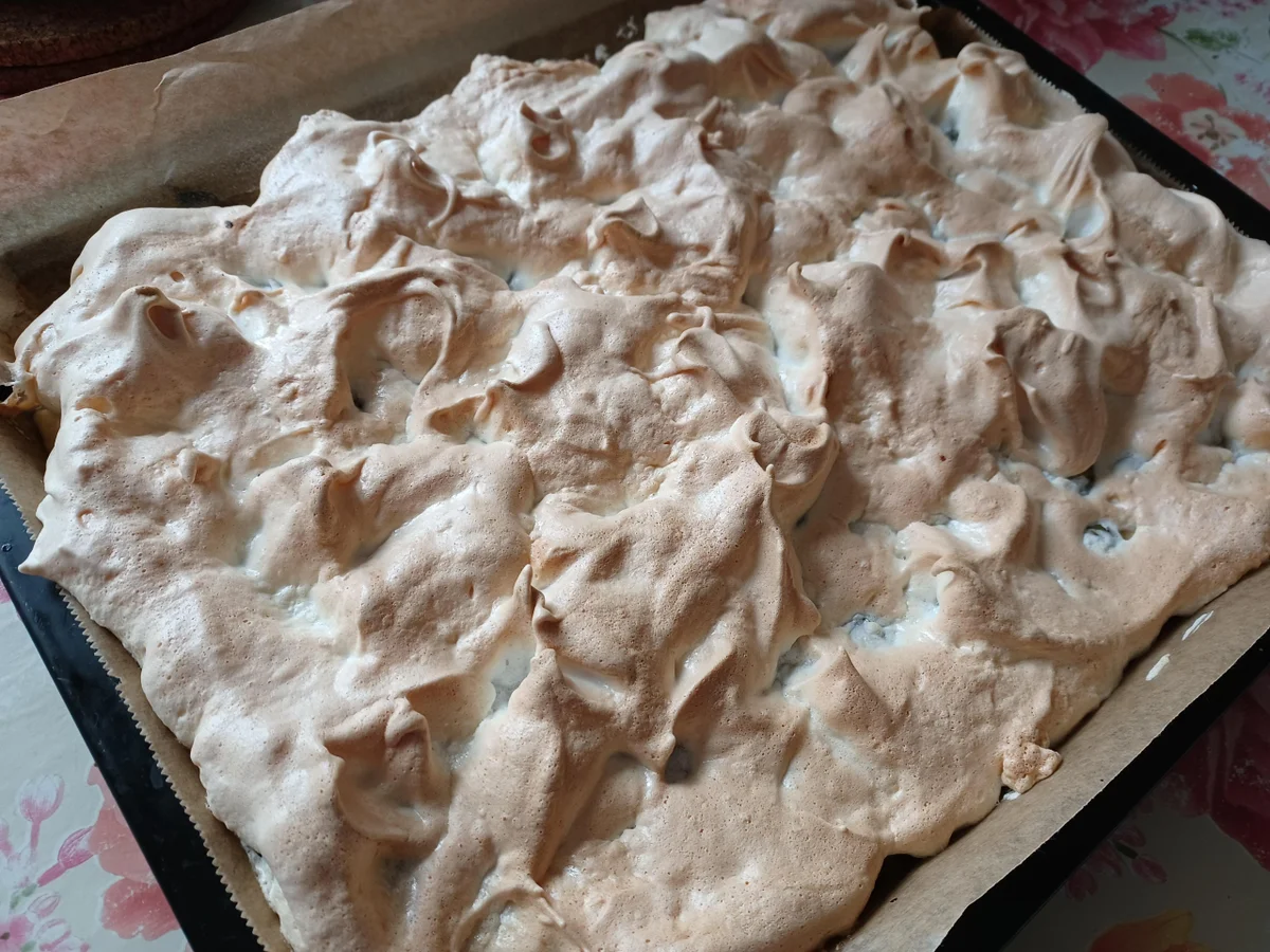 Rezept: Stachelbeer - Baiserkuchen Bild Nr. 17113 Stachelbeer - Baiserkuchen - Rezept - Bild Nr. 17113