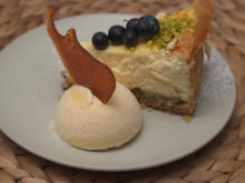 Baklava-Cheesecake mit Vanilleeis - Rezept - Bild Nr. 17096