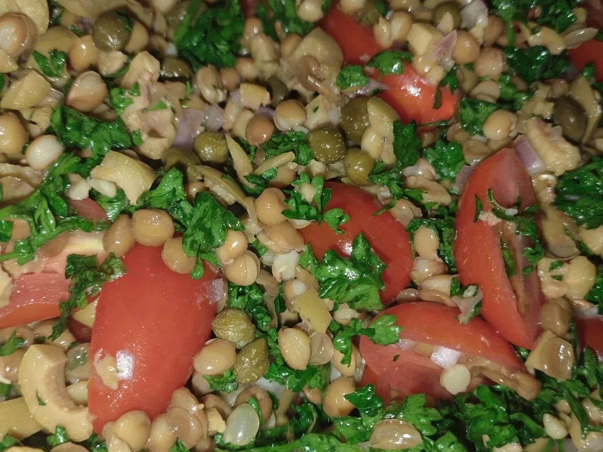Rezept: Sommerlicher Linsensalat Bild Nr. 17103 Sommerlicher Linsensalat - Rezept - Bild Nr. 17103