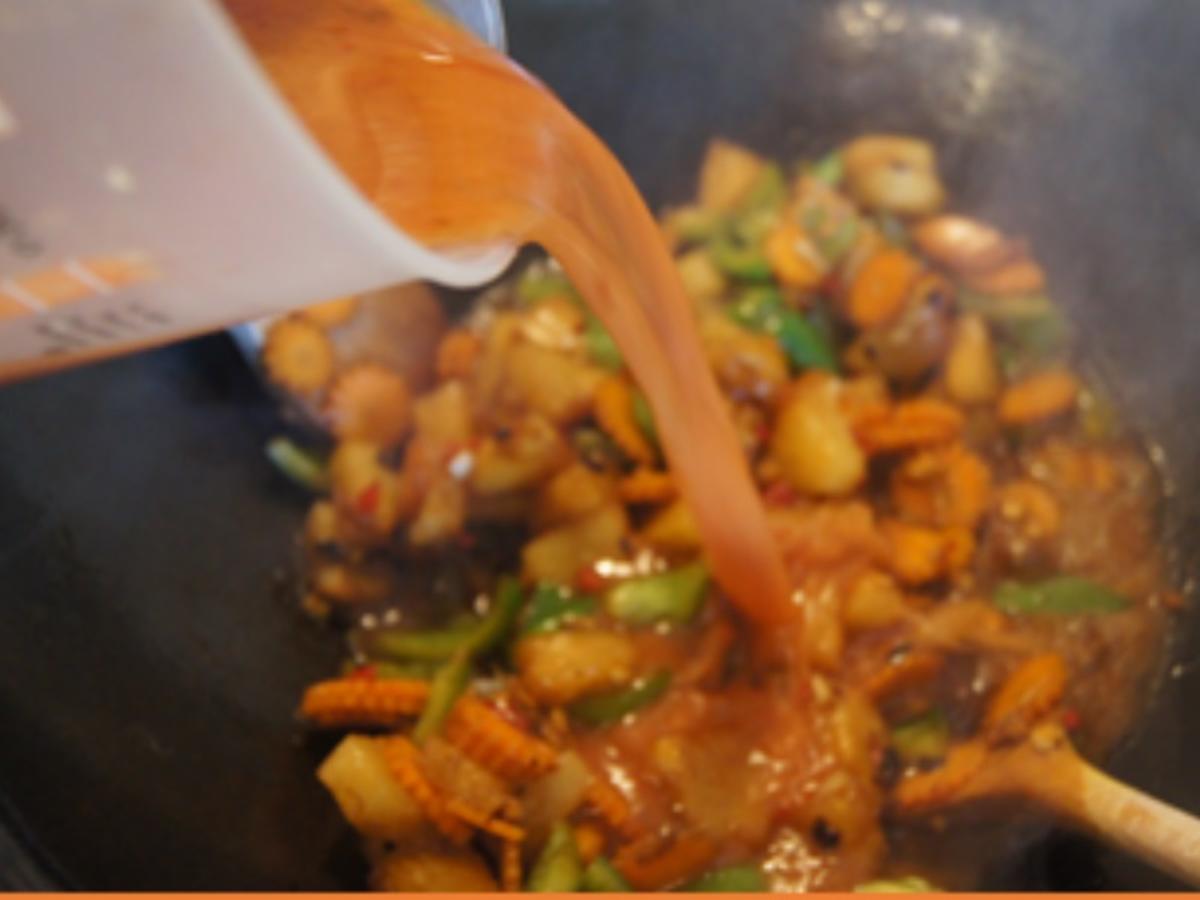 Asia-Nudeln süß-sauer mit Tofu - Rezept - Bild Nr. 25