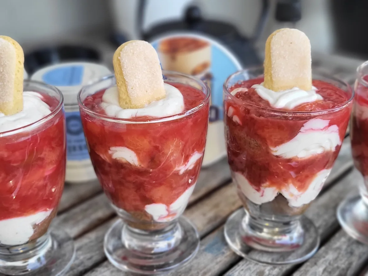 BiNe` S PFLAUMEN- QUARK - DESSERT - Rezept - Bild Nr. 17116