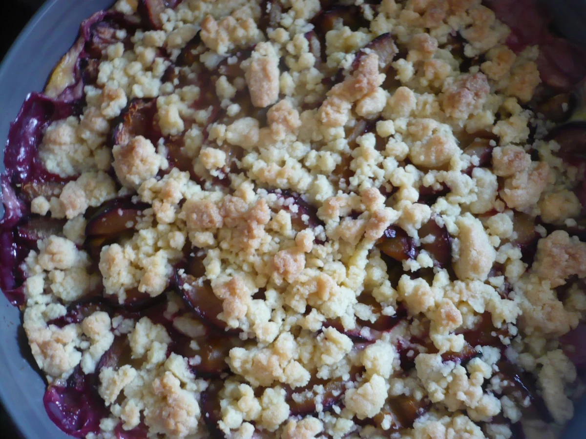 Rezept: Streuselkuchen mit Zwetschen und Pudding Bild Nr. 17110 Streuselkuchen mit Zwetschen und Pudding - Rezept - Bild Nr. 17110