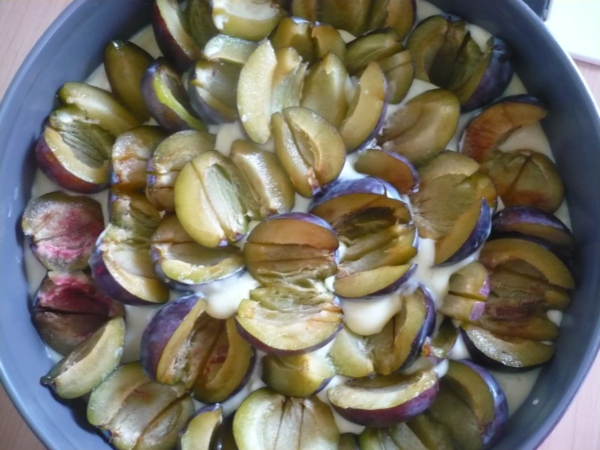 Rezept: Streuselkuchen mit Zwetschen und Pudding Bild Nr. 17114 Streuselkuchen mit Zwetschen und Pudding - Rezept - Bild Nr. 17114