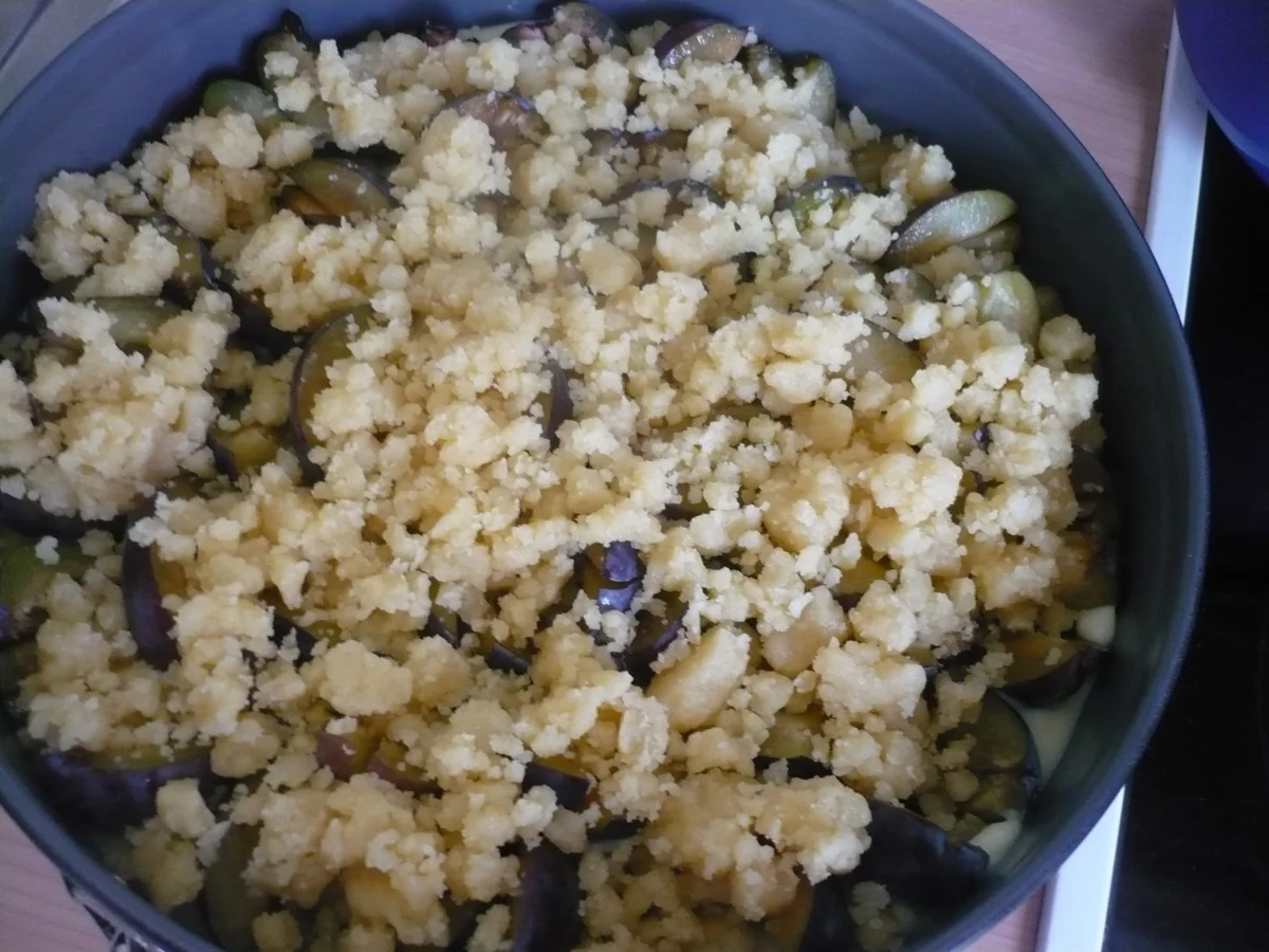 Rezept: Streuselkuchen mit Zwetschen und Pudding Bild Nr. 17115 Streuselkuchen mit Zwetschen und Pudding - Rezept - Bild Nr. 17115