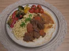 Rezept: Gulasch mit Spätzle und Gemüse Bild Nr. 17111 Gulasch mit Spätzle und Gemüse - Rezept - Bild Nr. 17111