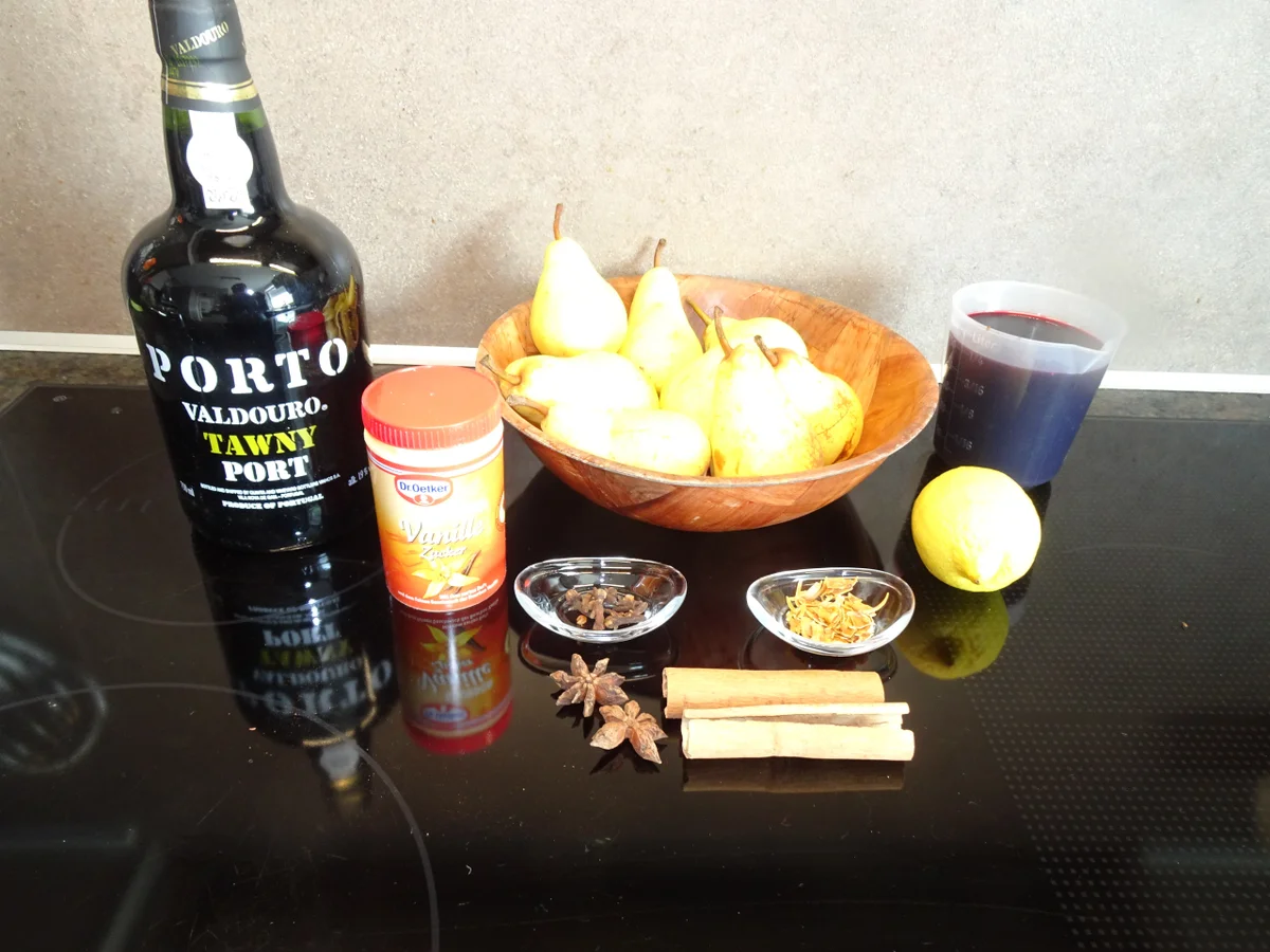 Rezept: eingelegte Portwein Birnen Bild Nr. 17121 eingelegte Portwein Birnen - Rezept - Bild Nr. 17121