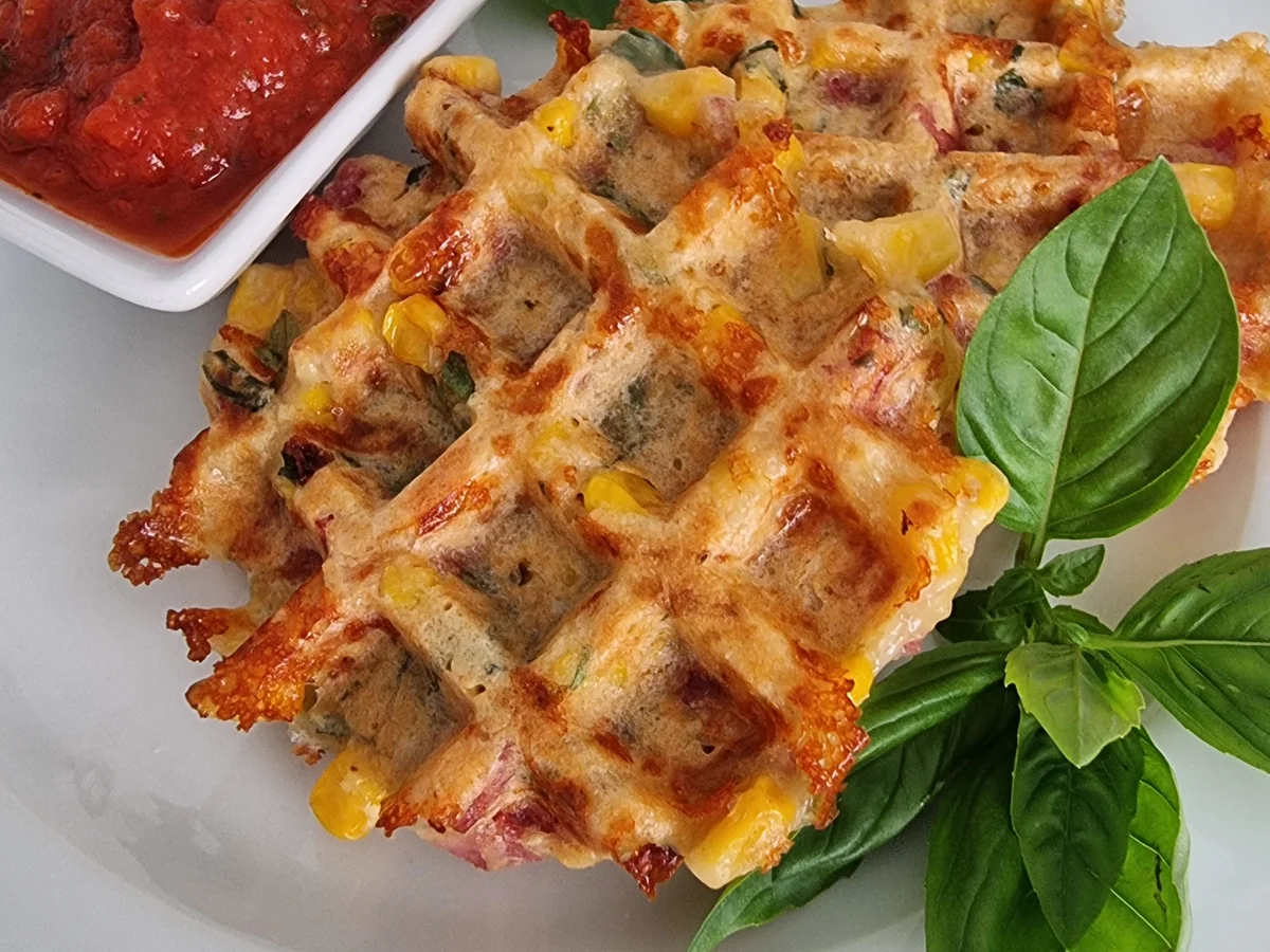 Pizza-Waffeln - Rezept - Bild Nr. 17118