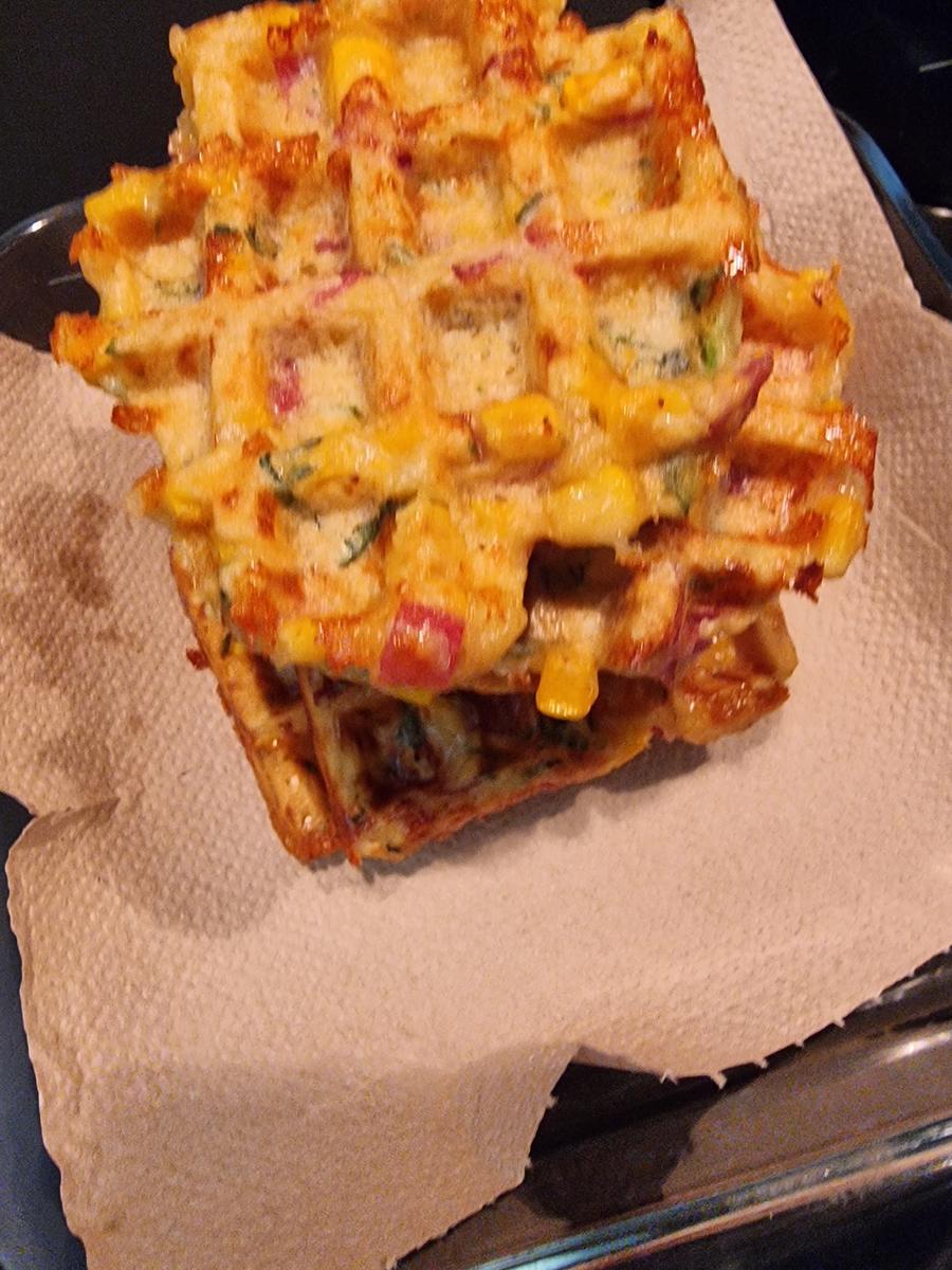 Pizza-Waffeln - Rezept - Bild Nr. 17125