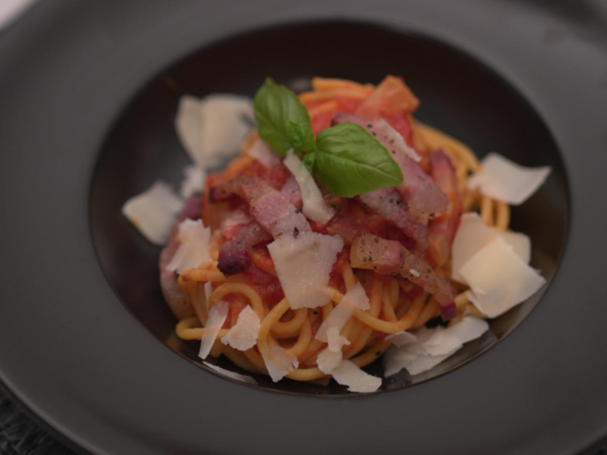 Pasta all`Amatriciana - Rezept - Bild Nr. 17118