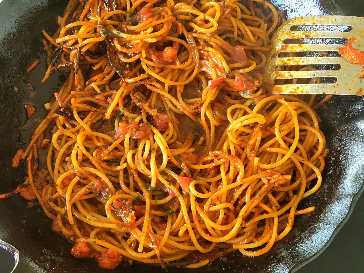 Rezept: Spaghetti all´assassina Bild Nr. 17125 Spaghetti all´assassina - Rezept - Bild Nr. 17125