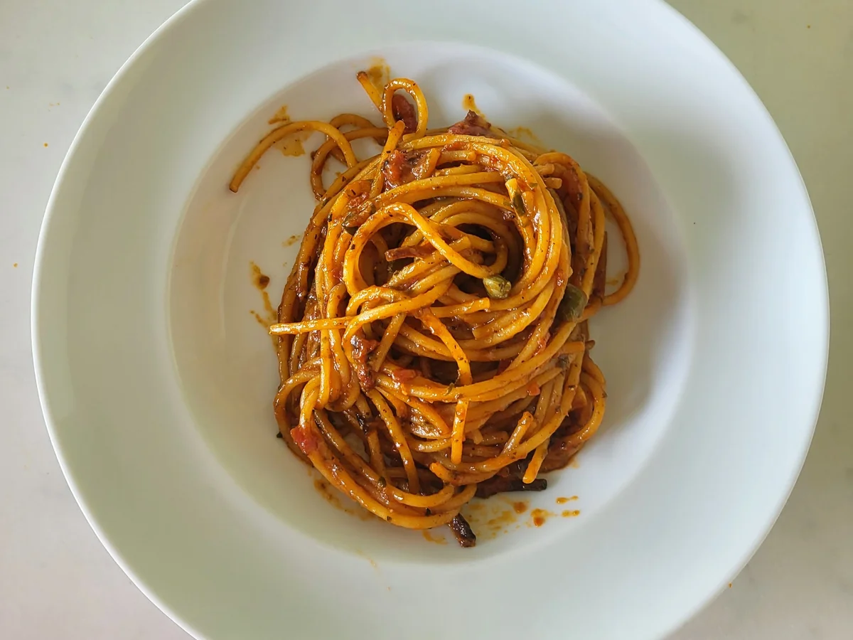 Rezept: Spaghetti all´assassina Bild Nr. 17126 Spaghetti all´assassina - Rezept - Bild Nr. 17126