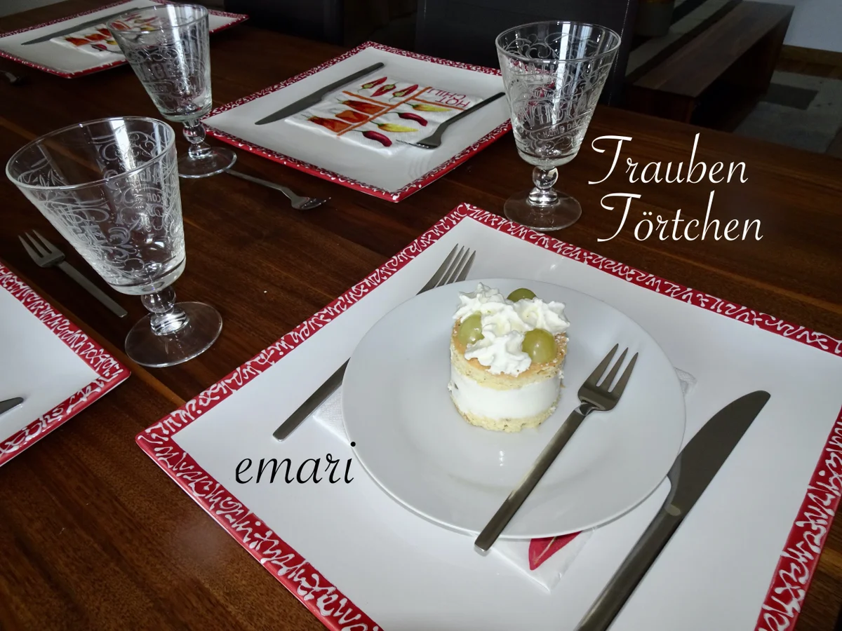 Rezept: Trauben Törtchen Bild Nr. 17130 Trauben Törtchen - Rezept - Bild Nr. 17130