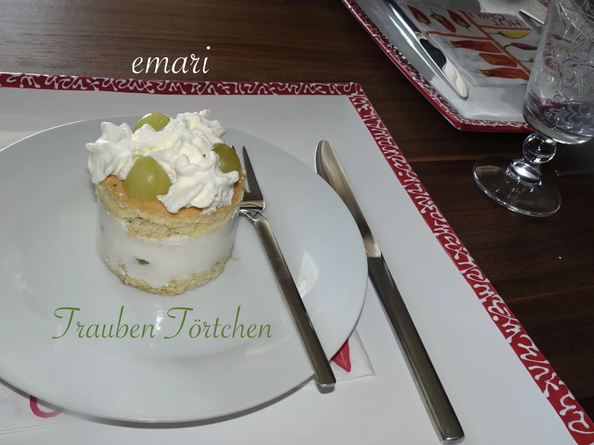 Rezept: Trauben Törtchen Bild Nr. 17131 Trauben Törtchen - Rezept - Bild Nr. 17131