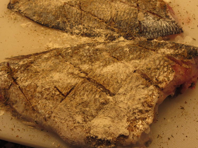 Fisch: Dorade aus der Pfanne - schnell - von lunapiena